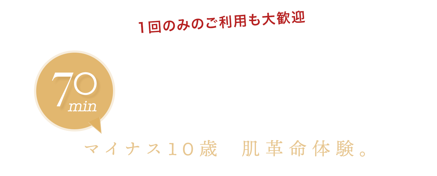 Specialエステ3セット¥9,000